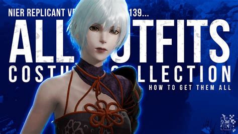 how to change clothes in nier replicant|different alt outfits in nier.